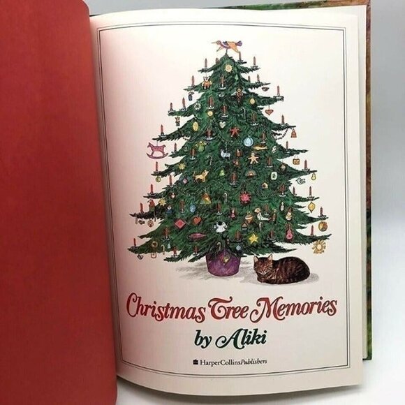 Vintage 1991 First Edition Christmas Tree Memories by Aliki Children’s Book - Picture 3 of 6